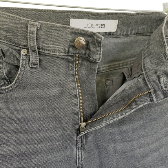 Joe’s 30 The Brixton Straight & Narrow High Rise Jeans Raw Hem Urban Streetwear - Picture 8 of 11